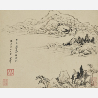 『中国の絵画 倣古山水のたのしみ―倪瓚を探して』の画像